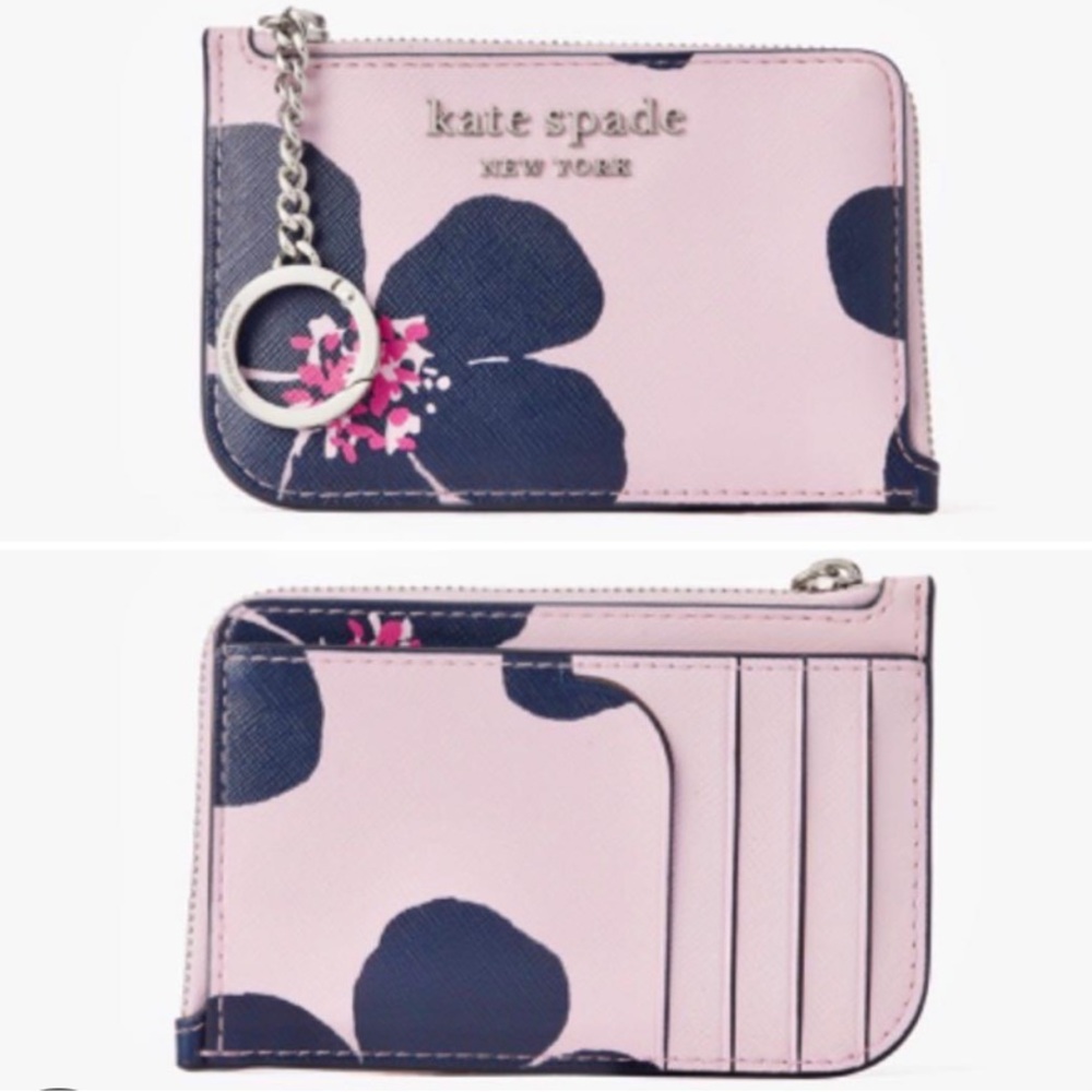Kate Spade Medium L-Zip Card Holder